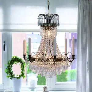 Markslöjd Lustre à bougies Läckö diamètre 54 cm