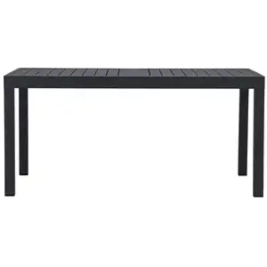 Comparateur de prix : Venture Home Capo table de jardin avec rallonge 160/240 cm noir.