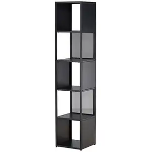 Venture Home Étagère en métal H185cm - NoirVendu paramazon