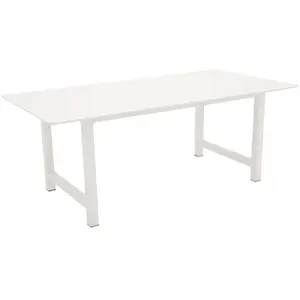 Table à manger count 220cm blanc pas cher