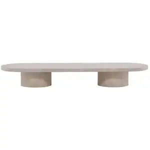 Comparateur de prix : EBUY24 Narvik table basse beige.