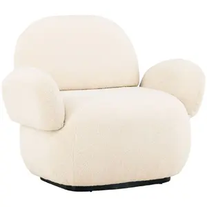 Comparateur de prix : Fauteuil design chenille sevilla 105cm beige