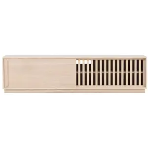 Drawer Meuble TV design en bois beige pas cher