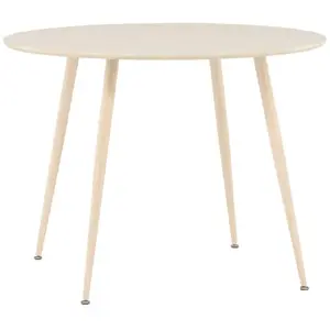 Comparateur de prix : Ebuy24 - Plaza table de salle à manger Ø100 cm whitewash.