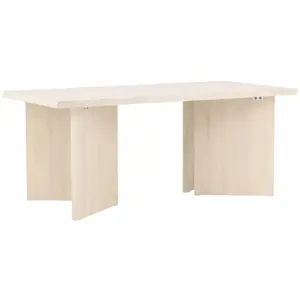 Comparateur de prix : EBUY24 Bassholmen table de salle à manger 90x180 cm whitewash.