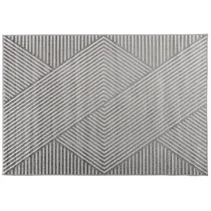 Ebuy24 - Aron tapis 160x230 cm gris. pas cher