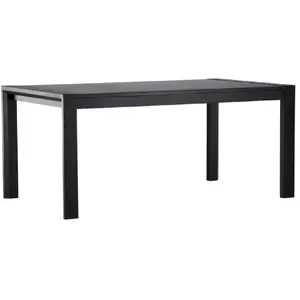 Comparateur de prix : Table à manger extensible en bois slider 170-250cm noir