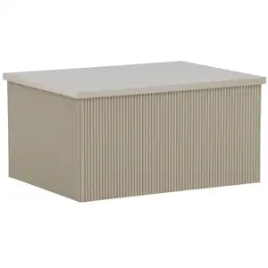 Comparateur de prix : - Table basse beige Lenox 80 x 60 x 40 cm