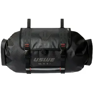 Comparateur de prix : Sacoche de guidon USWE Rolltop Hero + Holster 9 L noir
