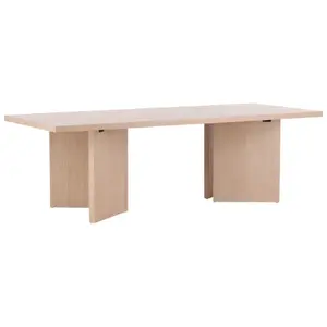 Bassholmen table de salle à manger 100x240cm whitewash.