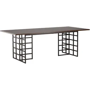 Comparateur de prix : Furniture Fashion Table de repas Ystad - Mocca