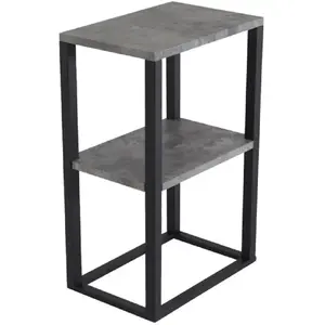 Rise table de nuit 30x45cm noir. pas cher
