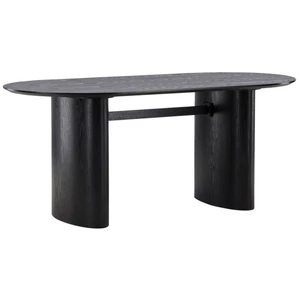 Comparateur de prix : EBUY24 Isolde table de salle à manger 90x180cm noir.