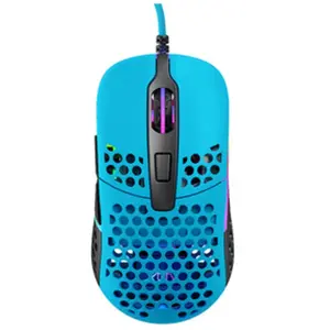 Comparateur de prix : CHERRY XTRFY M42 - Souris - optique - filaire - USB - bleu Miami - Pour la vente au détail
