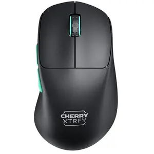 Comparateur de prix : Souris de gaming ultra-légère 24 GHz - CHERRY XTRFY M64 WIRELESS - Noir