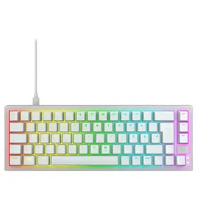 CHERRY K5V2 Compact clavier Gaming USB QWERTZ Allemand Blanc - Neuf