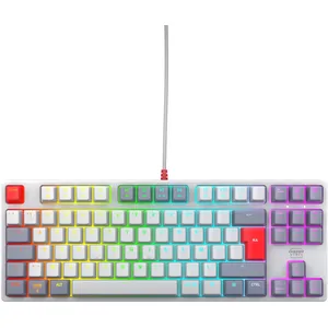 Comparateur de prix : CHERRY XTRFY K4V2 TKL, Clavier De Jeu Filaire sans Pavé Numérique, Dis...