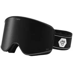 CHPO - Fiji Cat. 3 VLT 13% + Cat. 1 VLT 51% - Masque de ski taille M/L, noir