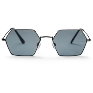 CHPO Jason, des Lunettes de Soleil Mixte, Gunmetal, 43 pas cher