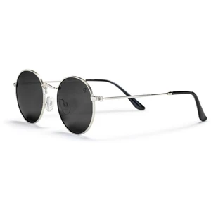CHPO - Liam - Lunettes de soleil taille S/M, gris/blanc pas cher