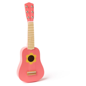 Comparateur de prix : Kid's concept® Guitare rose avec motif à fleurs