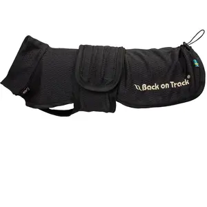 Chemise filet pour chien Back on Track Buddy Noir 44 cm 32199044 pas cher