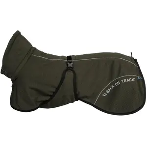 Manteau pour chien Back on Track Vert 50 cm 32356550 pas cher