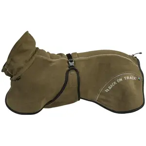 Manteau pour chien Polaire Back on Track Bay Vert 40 cm 32436540 pas cher