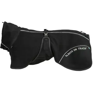 Manteau pour chien Polaire Back on Track Bay Noir 80 cm 32439080 pas cher