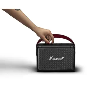 Comparateur de prix : Marshall Kilburn II Enceinte Portable Bluetooth Étanche IPX2 - Noir