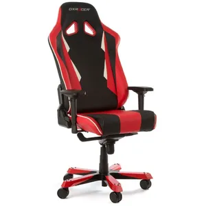 DX RACER Fauteuil Baquet Gaming Sentinel - Noir / Rouge