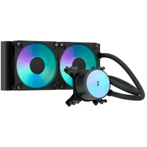 Refrigeration Liquide Fractal Radius 240 RGB 240mm 2 Ventilateurs Noir