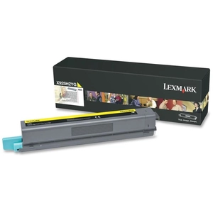 Lexmark - À rendement élevé - jaune - original - cartouche de toner - pour Lexmark X925de, X925de 4, X925dteVendu parfnac