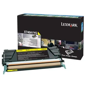 Lexmark - Jaune - original - cartouche de toner LCCP, LRP - pour Lexmark X746de, X748de, X748de LDS, X748de Statoil, X748dte pas cher