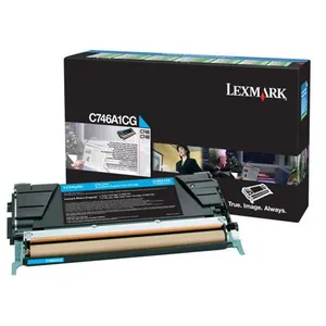 Lexmark - Cyan - original - cartouche de toner LCCP, LRP - pour Lexmark C746dn, C746dtn, C746n, C748de, C748dte, C748e pas cher