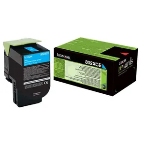 Lexmark - Cyan - original - cartouche de toner - pour Lexmark CX510de, CX510de Statoil, CX510dhe, CX510dtheVendu parfnac