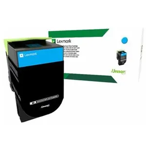 Lexmark 802XC - À rendement extrêmement élevé - cyan - original - cartouche de toner LCCP, LRP - pour Lexmark CX510de, CX510de Statoil, CX510dhe, CX510dthe pas cher