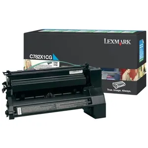 Lexmark - À rendement extrêmement élevé - cyan - original - cartouche de toner LCCP, LRP - pour Lexmark C782dn, C782dtn, C782n, X782e, X782e MFP, X782e Page Plus Solution pas cher