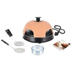 Comparateur de prix : EMERIO PO-115985 MACHINE ET FOUR À PIZZAS 4 PIZZA(S) NOIR, ORANGE 900