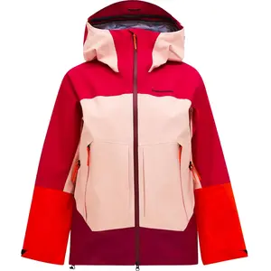Veste impermeable peak performance vislight gtx c knit rose femme pas cher