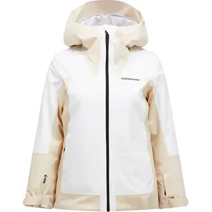 PEAK PERFORMANCE Veste de ski isolée Rider Tech pour femme crème | LVendu pargigasport