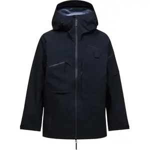 Peak Performance - Veste de ski en GORE-TEX - M Alpine Gore-Tex 3L Jacket Black pour Homme - Taille XL - Noir pas cher