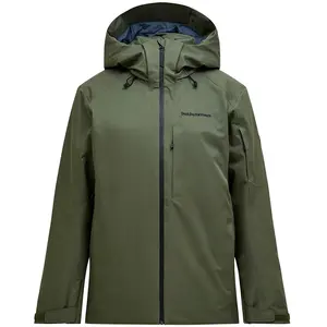PEAK PERFORMANCE Veste de ski isolée Maroon pour homme olive | S pas cher