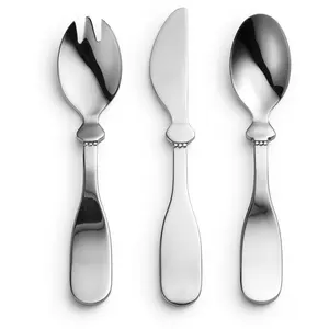 Elodie Coffret couverts Silver en inox (3 pièces) pas cher