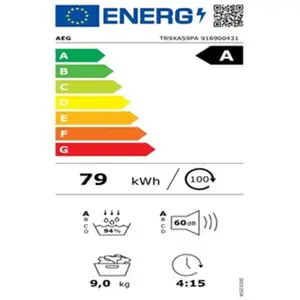 AEG Seche-linge Pompe a chaleur 9000X Series 9 kg pas cher