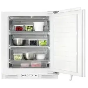 Congélateur top - AEG - OAB6I82EF - Encastrable 82 cm - Volume 95 L - Classe énergétique E pas cher