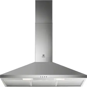 Electrolux Hotte décorative murale 90 cm Série 300 LEDLights LFC319X pas cher