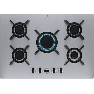 Electrolux Plaque de cuisson Gaz Série 700 Ligne Ultra-Fine 75 cm KGU7... pas cher