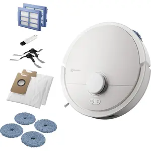 Aspirateur robot Laveur Electrolux 800 avec station tout-en-un ER81UW3...