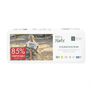Comparateur de prix : Eco by Naty Lot de 40 couches jetables pour peaux sensibles Taille 5